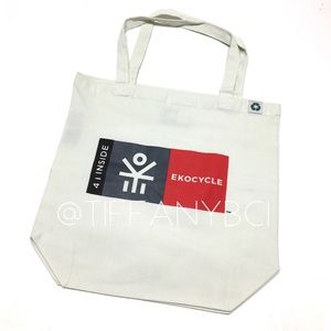 EKOCYCLE Recycled Reusable Tote Bag